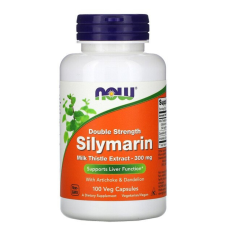 Now Foods, силімарин, екстракт розторопші, 300 мг, 100 рослинних капсул