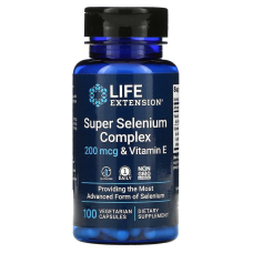 Селен с витамином Е, суперкомплекс, Super Selenium Complex & Vitamin E, Life Extension, 200 мкг, 100 вегетарианских капсул