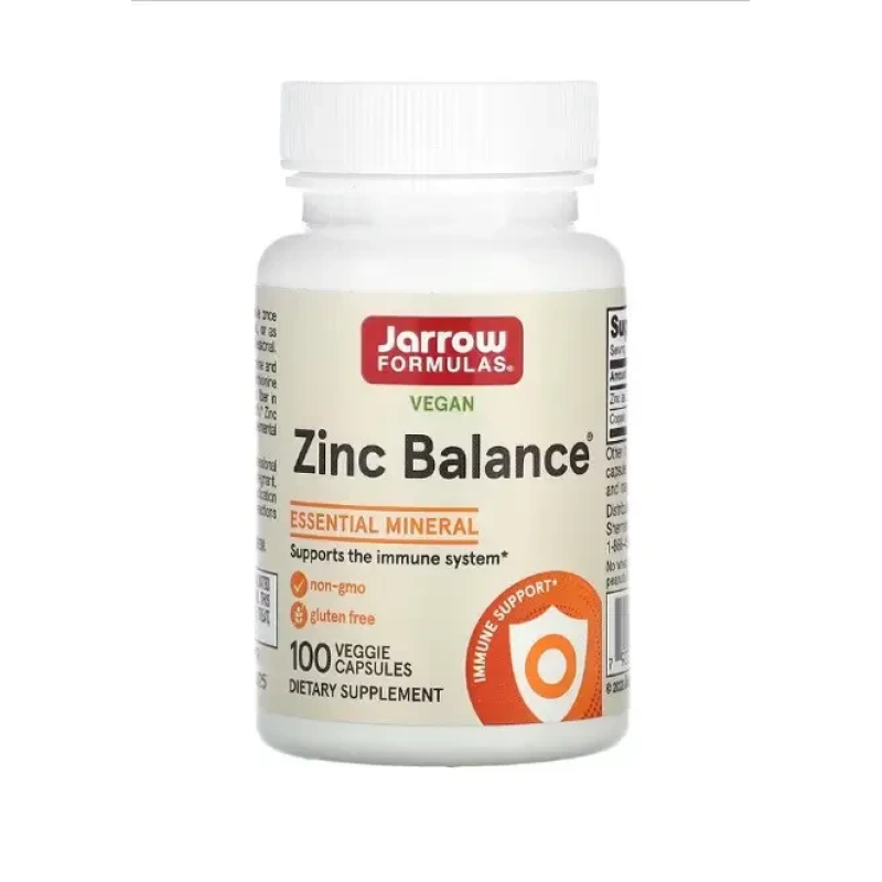 Jarrow Formula, Zinc Balance, 100 вегетаріанських капсул