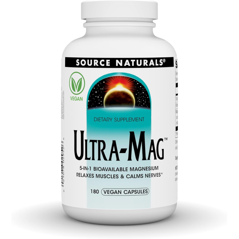 Ультра-Маг Source Naturals Ultra-Mag, 180 вегетаріанських капсул