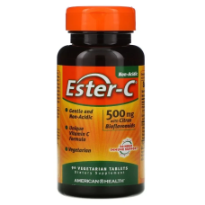 American Health, Ester-C® із цитрусовими біофлавоноїдами, 90 вегетаріанських таблеток