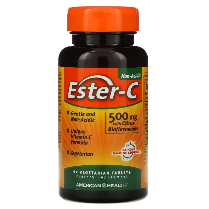 American Health, Ester-C® із цитрусовими біофлавоноїдами, 90 вегетаріанських таблеток