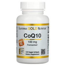 California Gold Nutrition, коензим Q10, 100 мг, 120 рослинних капсул
